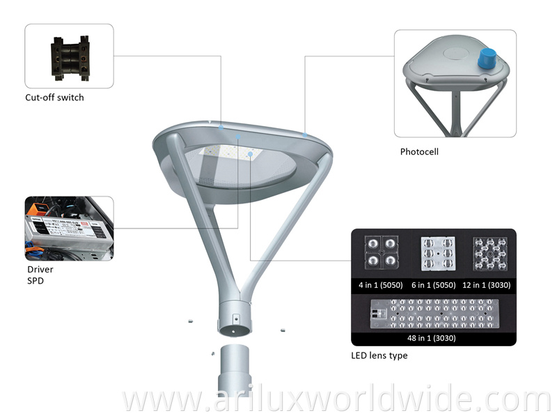 40w Garden Lights Led 9